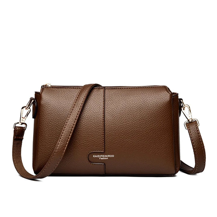 Women’s Soft Leather-Look Shoulder Bag | Elegant Summer Crossbody