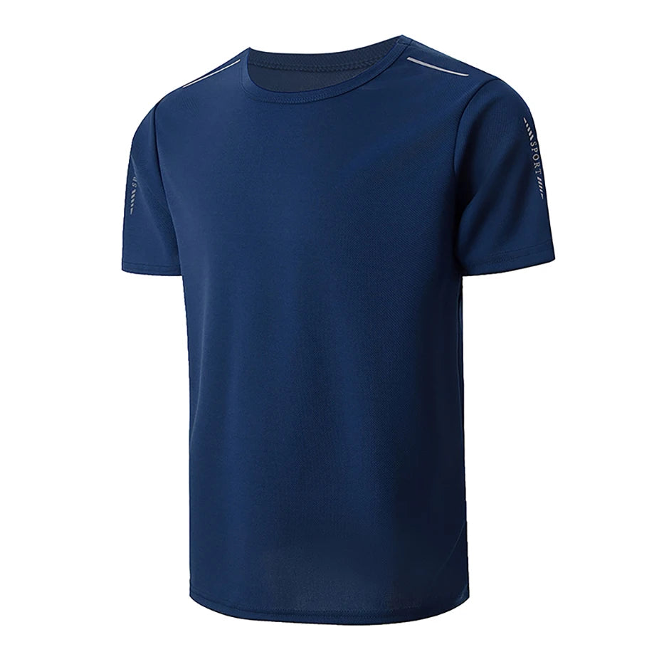 Men’s Quick-Dry Reflective Sports T-Shirt 1/4 Pack | تيشيرت رياضي رجالي سريع الجفاف فردي أو ٤ قطع
