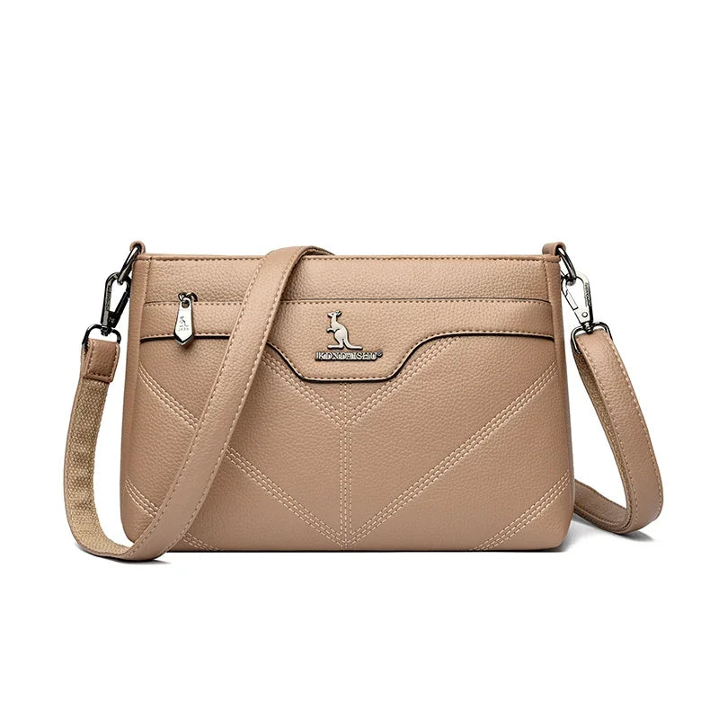 Women’s Classic Shoulder Crossbody Bag | حقيبة كتف نسائية كلاسيكية