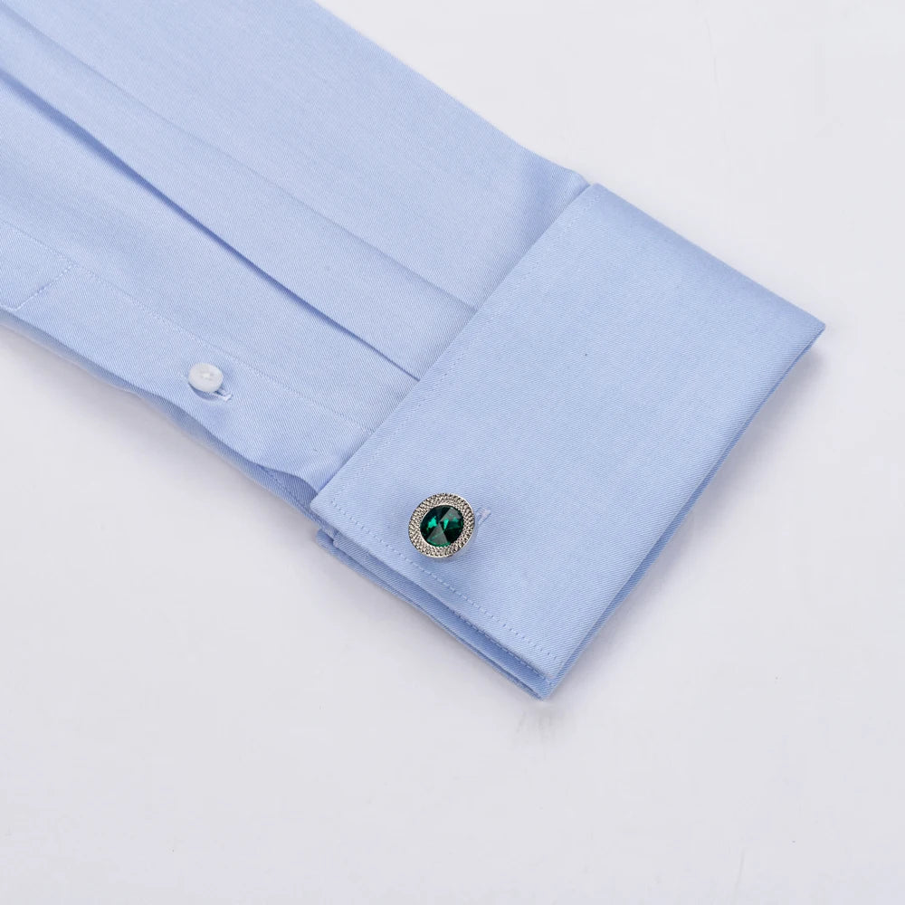 Men’s French Cuff Dress Shirt | Refined Cotton Formal Style