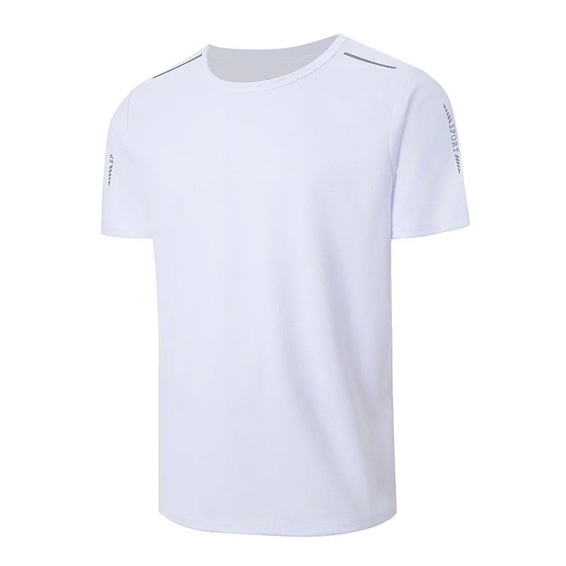 Men’s Quick-Dry Reflective Sports T-Shirt 1/4 Pack | تيشيرت رياضي رجالي سريع الجفاف فردي أو ٤ قطع