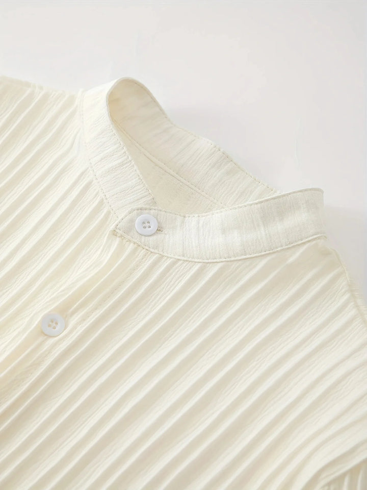 Men’s Summer Casual 2-Piece Set | Short Sleeve Shirt & Relaxed Pants