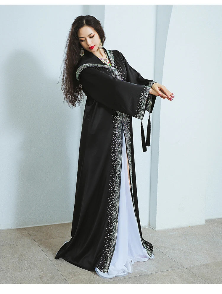 Women’s Regal Hooded Cape Abaya | عباءة كاب ملكية بغطاء رأس