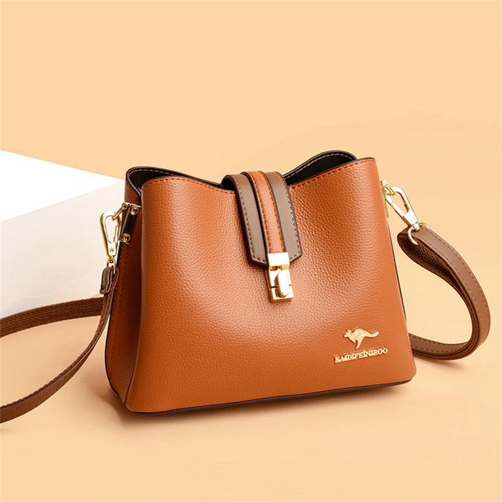 Women’s Three-Layer Small Tote Bag | حقيبة نسائية صغيرة بثلاث طبقات