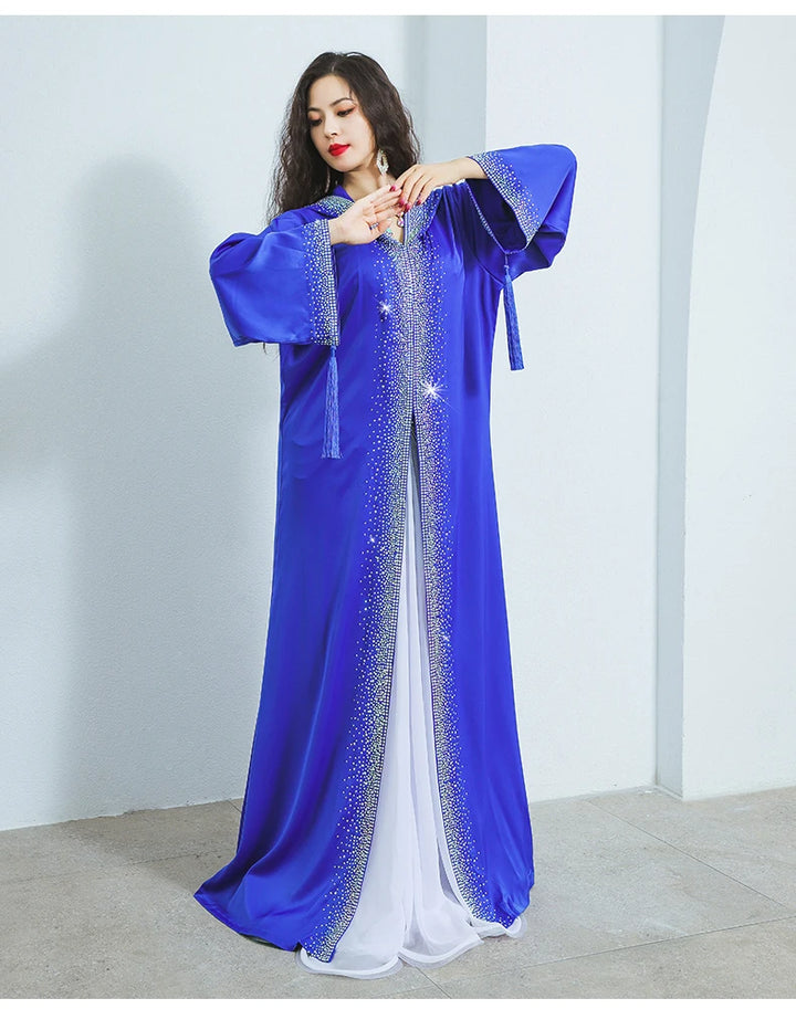 Women’s Regal Hooded Cape Abaya | عباءة كاب ملكية بغطاء رأس