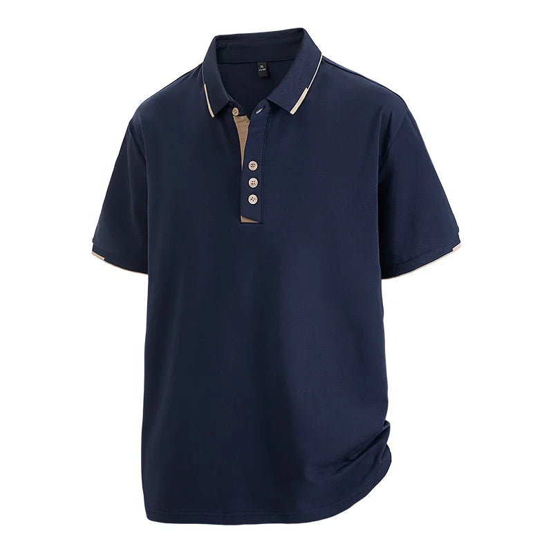 Men’s Plus Size Cotton Polo Shirt