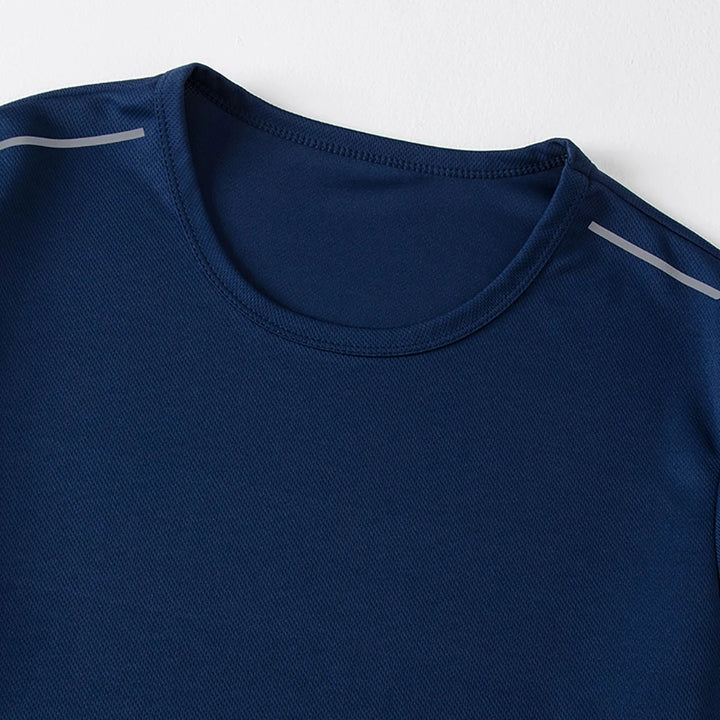 Men’s Quick-Dry Reflective Sports T-Shirt 1/4 Pack | تيشيرت رياضي رجالي سريع الجفاف فردي أو ٤ قطع