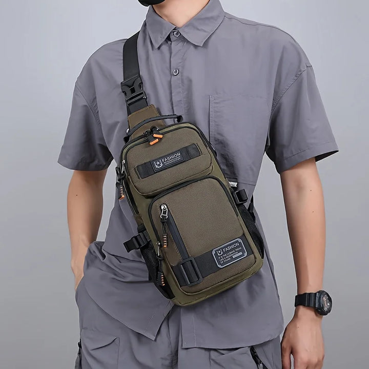 Men’s MOLLE Chest & Waist Pack | حقيبة صدر وخصر رجالية بنظام MOLLE