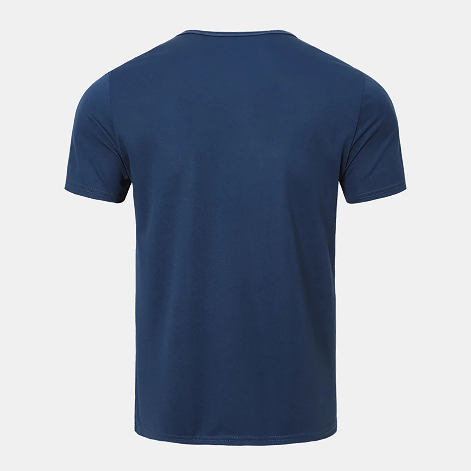 Men’s Printed Quick-Dry Sports T-Shirt 1/4 Pack | تيشيرت رياضي رجالي مطبوع فردي أو ٤ قطع