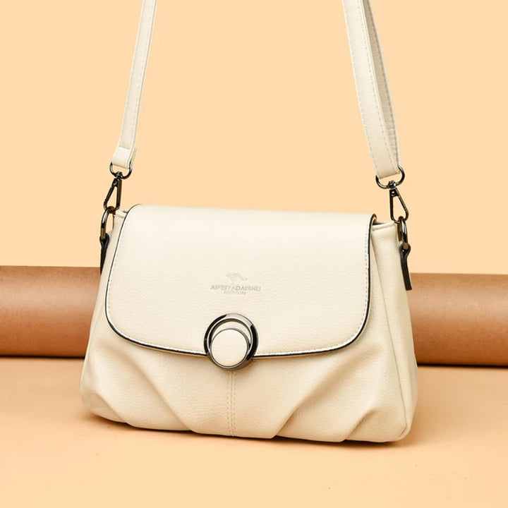 Women’s Soft PU Shoulder Crossbody Bag | حقيبة كتف نسائية ناعمة
