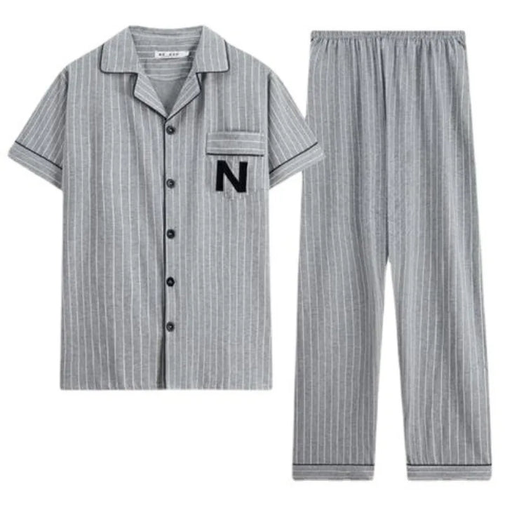 Men’s Cotton Pajamas Set | Comfortable Everyday Sleepwear