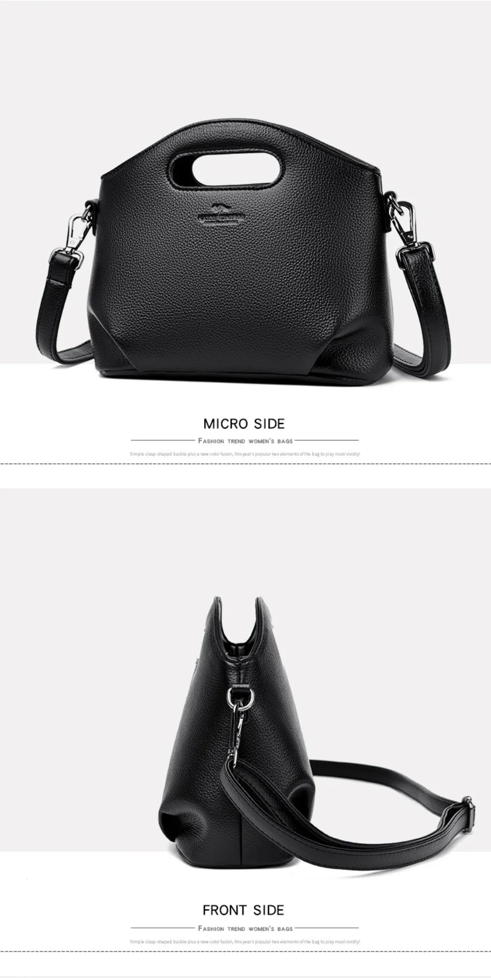 Women’s Small Soft Shoulder Tote | Elegant Casual Crossbody