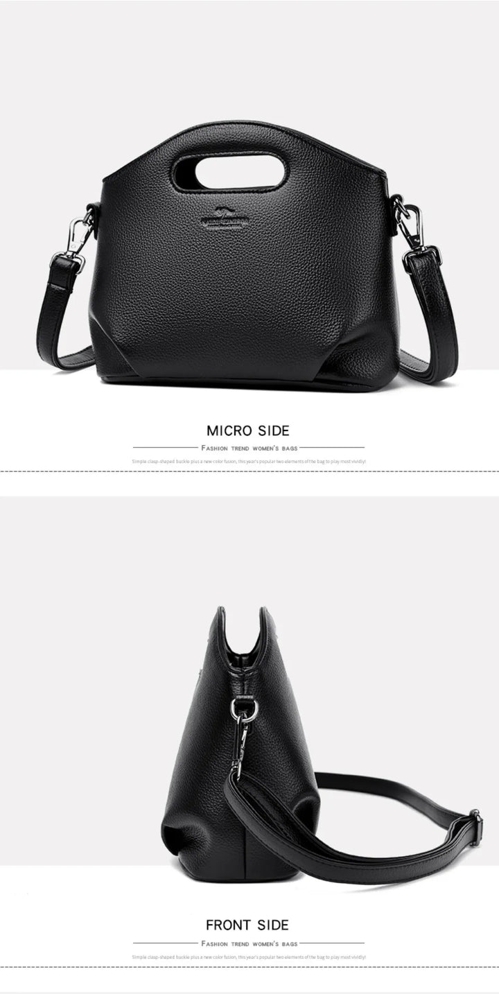 Women’s Small Soft Shoulder Tote | Elegant Casual Crossbody