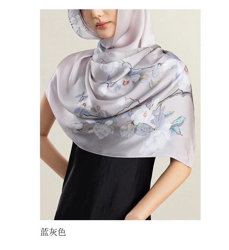 Women’s Silk Shawl | Elegant Gift-Worthy Long Drape