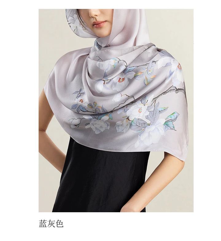 Women’s Silk Shawl | Elegant Gift-Worthy Long Drape