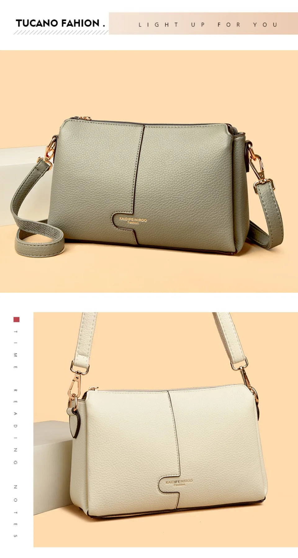 Women’s Soft Leather-Look Shoulder Bag | Elegant Summer Crossbody