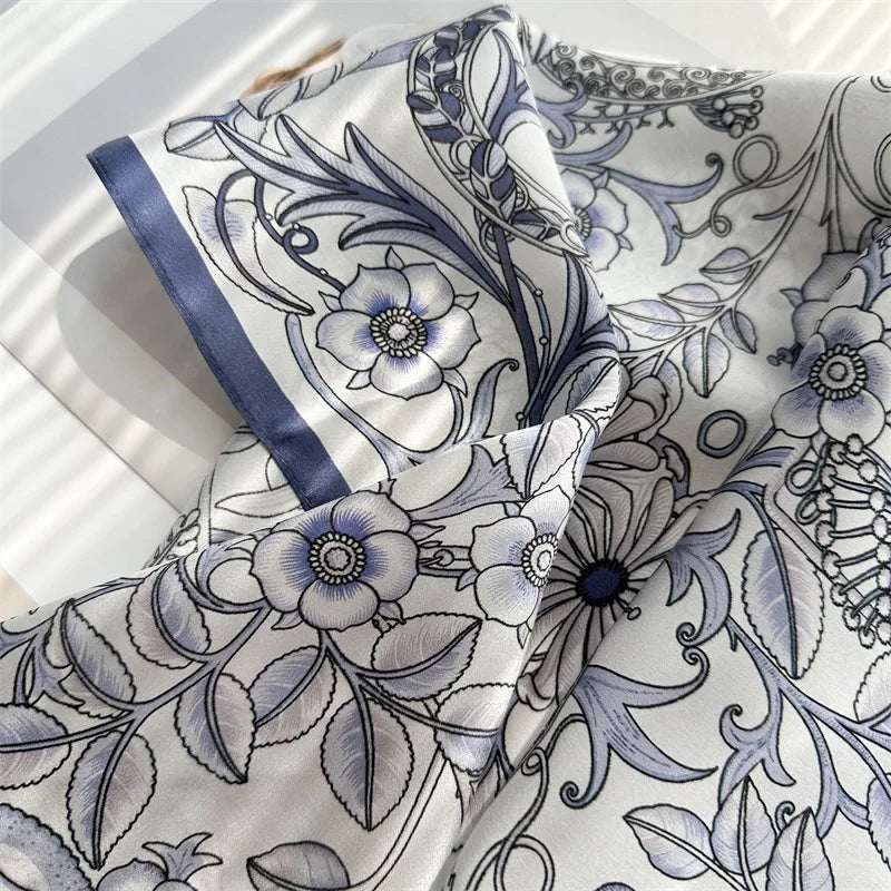Women’s Pure Silk Printed Scarf