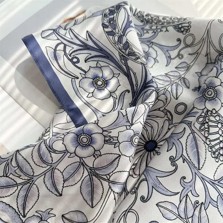 Women’s Pure Silk Printed Scarf