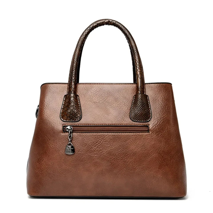 Women’s Patchwork Shoulder Bag | Large Capacity Crossbody Tote