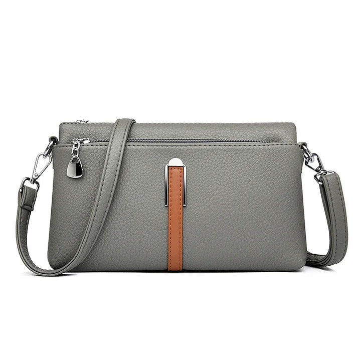 Women’s Solid Shoulder Crossbody Bag | حقيبة كتف نسائية عملية