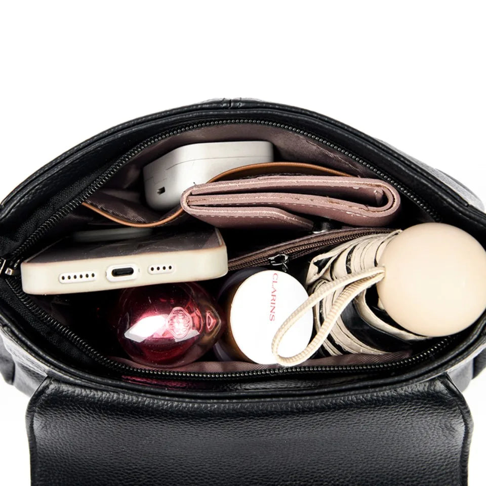 Women’s Soft PU Shoulder Crossbody Bag | حقيبة كتف نسائية ناعمة