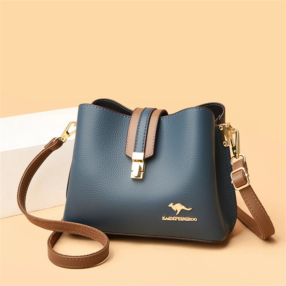 Women’s Three-Layer Small Tote Bag | حقيبة نسائية صغيرة بثلاث طبقات