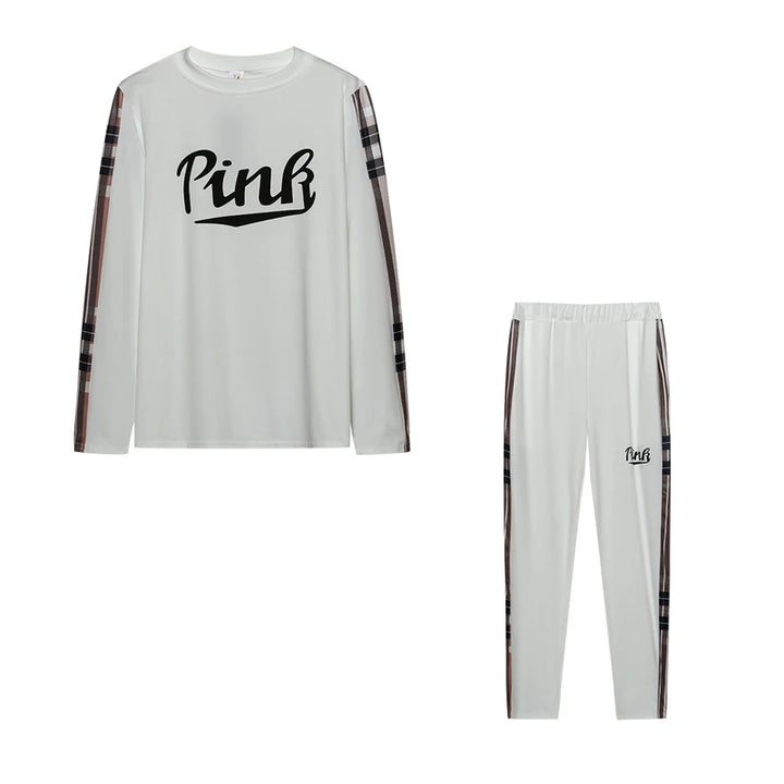 Women’s Casual 2-Piece Set | Long Sleeve Top & Relaxed Fit Pants