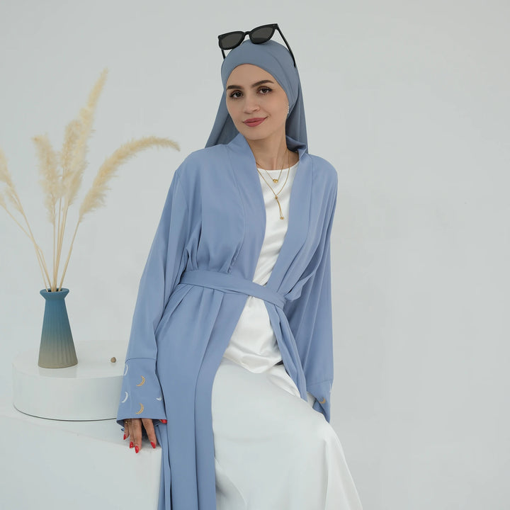 Embroidered Abaya | Elegant Modest Kaftan Style