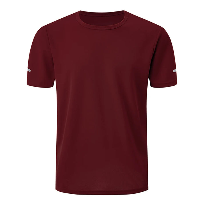 Men’s Printed Quick-Dry Sports T-Shirt 1/4 Pack | تيشيرت رياضي رجالي مطبوع فردي أو ٤ قطع