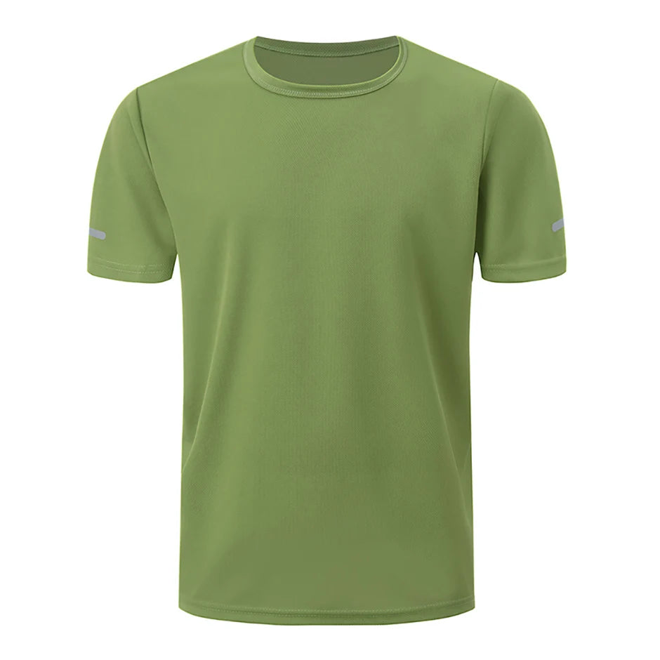 Men’s Printed Quick-Dry Sports T-Shirt 1/4 Pack | تيشيرت رياضي رجالي مطبوع فردي أو ٤ قطع