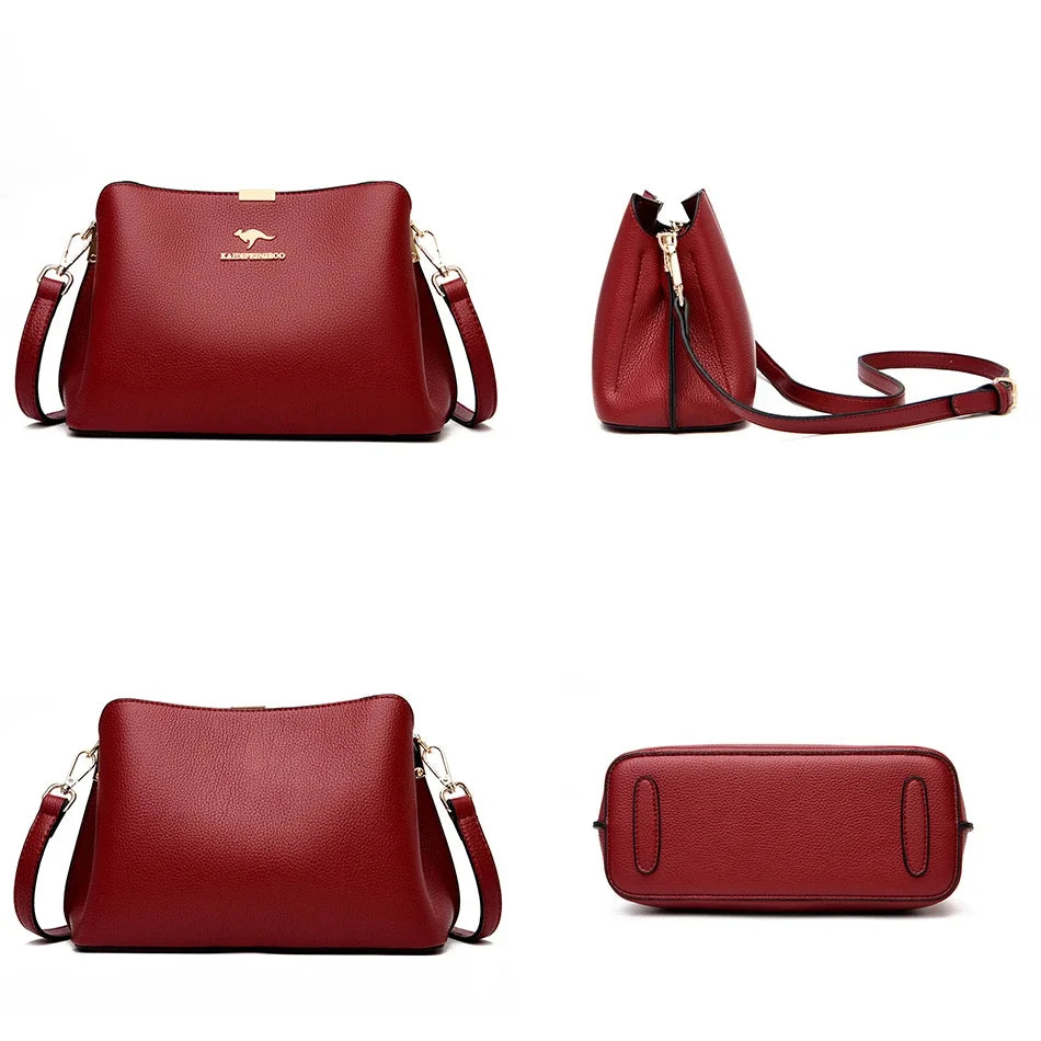Women’s Multifunction Shoulder Bag | حقيبة كتف نسائية متعددة الاستخدام