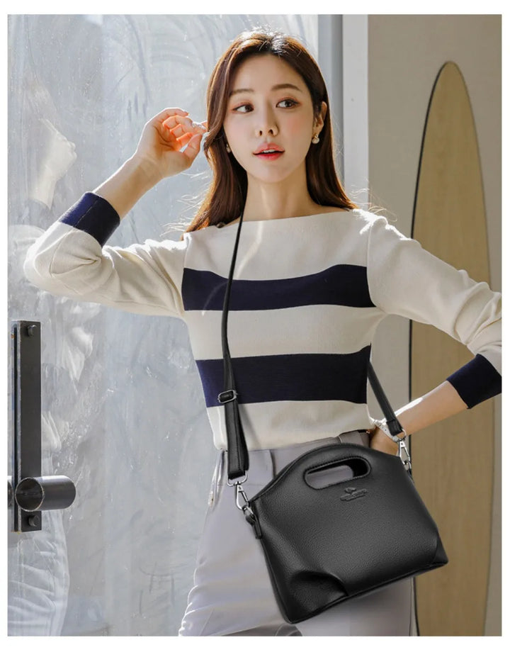 Women’s Small Soft Shoulder Tote | Elegant Casual Crossbody