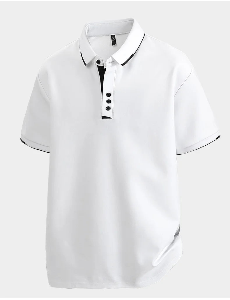 Men’s Plus Size Cotton Polo Shirt