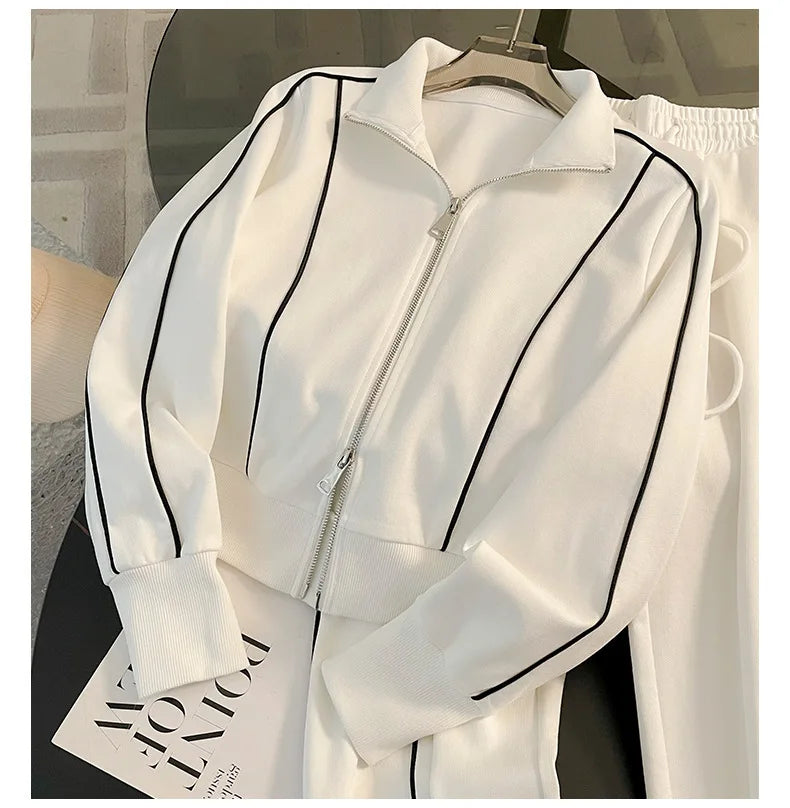 Women’s Activewear 2-Piece Set | Zipper Jacket & Pants