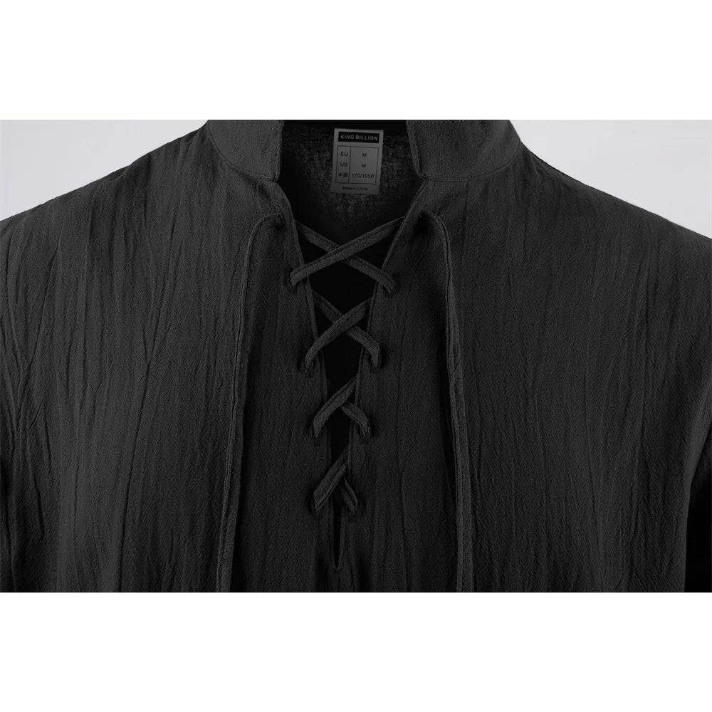 Men’s Cotton Linen Vintage Shirt | Relaxed Summer Style