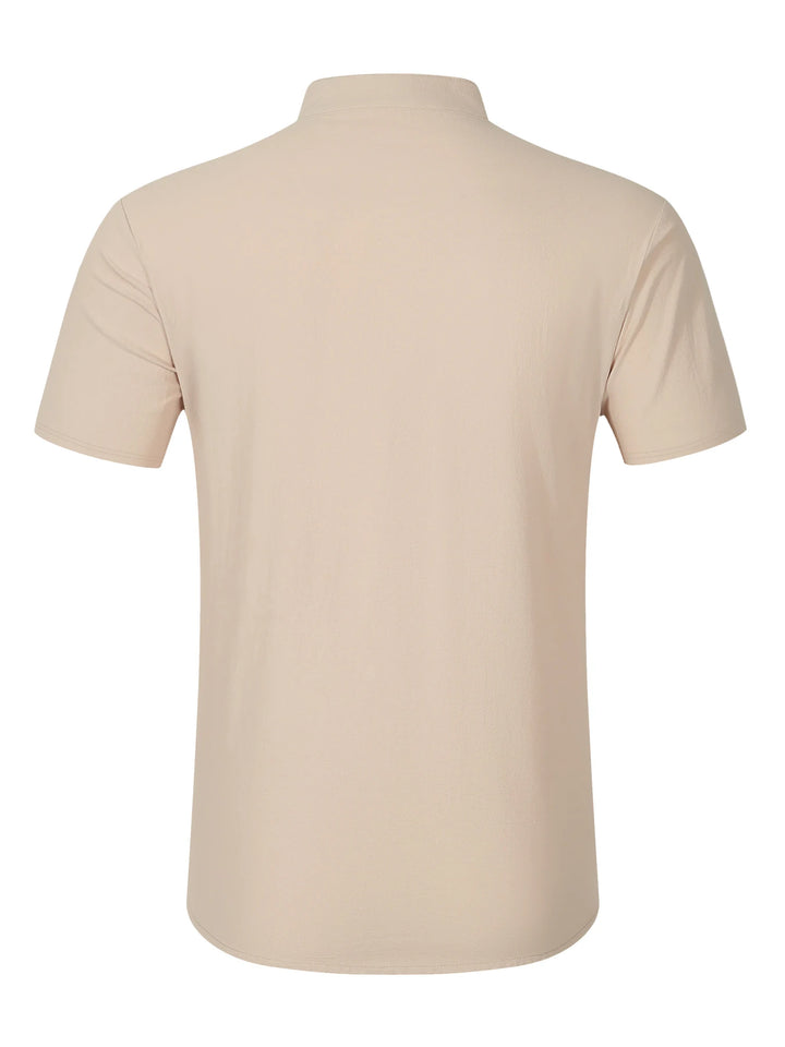 Men’s Summer Beach Set | Casual Short Sleeve Shirt & Shorts Outfit