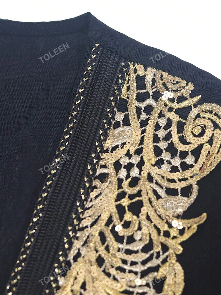 Women’s Outfit Set | Plus Size Sequin Lace Formal Occasion Design