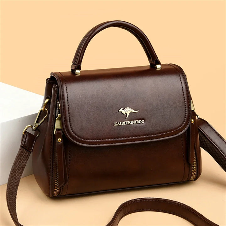 Women’s Soft Top-Handle Shoulder Bag | حقيبة نسائية بيد علوية