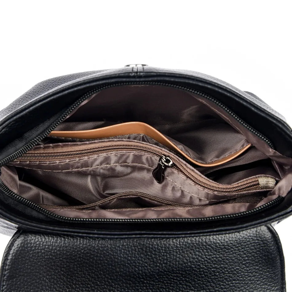 Women’s Soft PU Shoulder Crossbody Bag | حقيبة كتف نسائية ناعمة