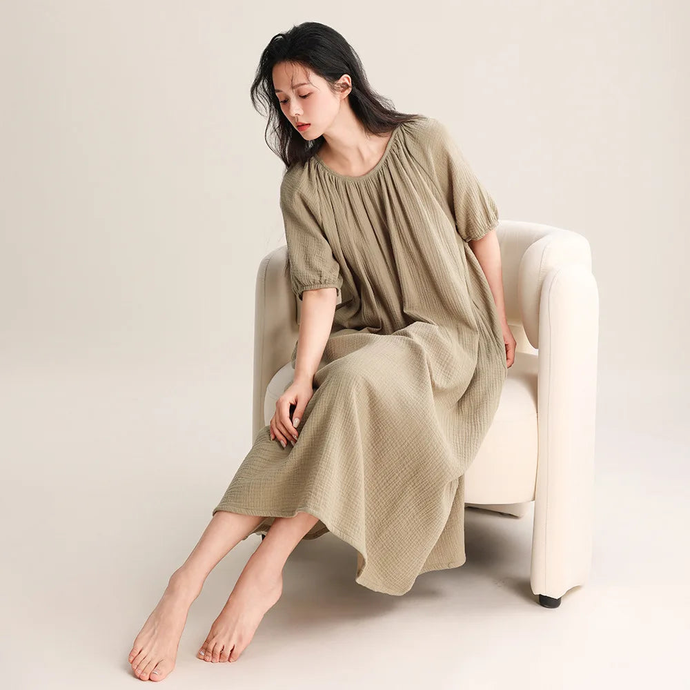 Women’s Cotton Summer Home Jalabiya | جلابية بيت نسائية قطنية صيفية