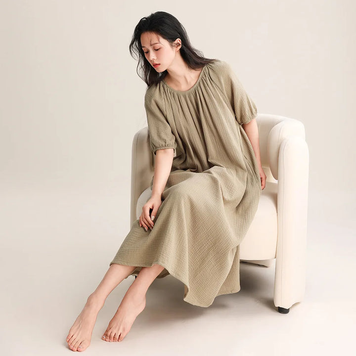 Women’s Cotton Summer Home Jalabiya | جلابية بيت نسائية قطنية صيفية
