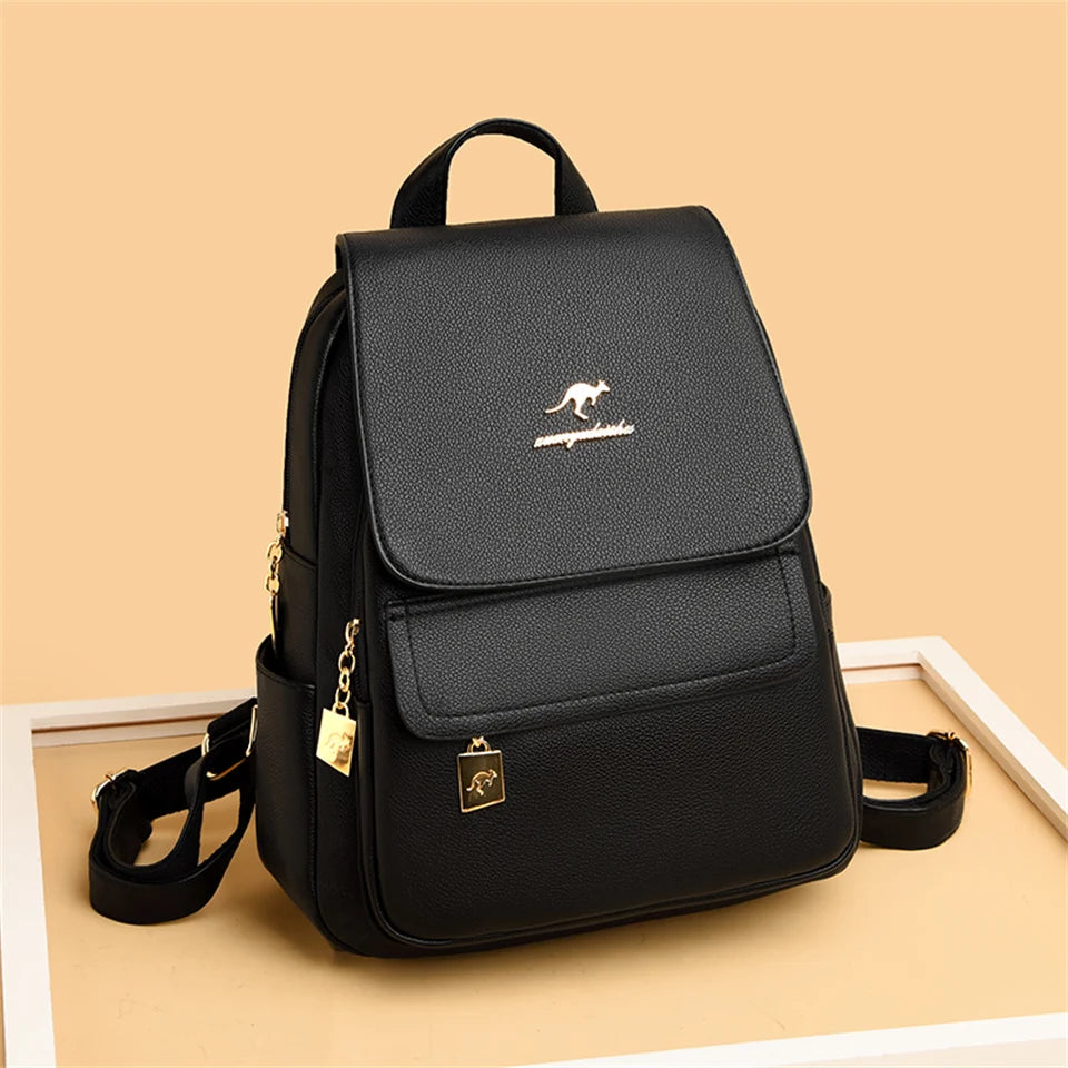 Women’s Large Capacity Backpack | حقيبة ظهر نسائية واسعة وعملية
