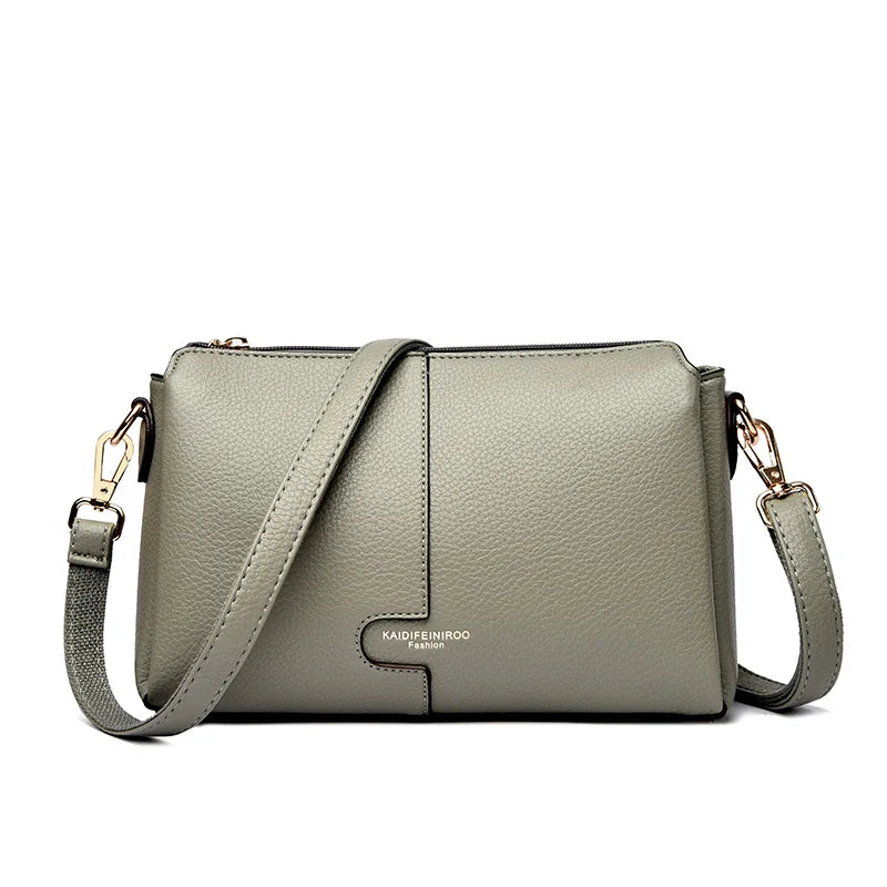 Women’s Soft Leather-Look Shoulder Bag | Elegant Summer Crossbody