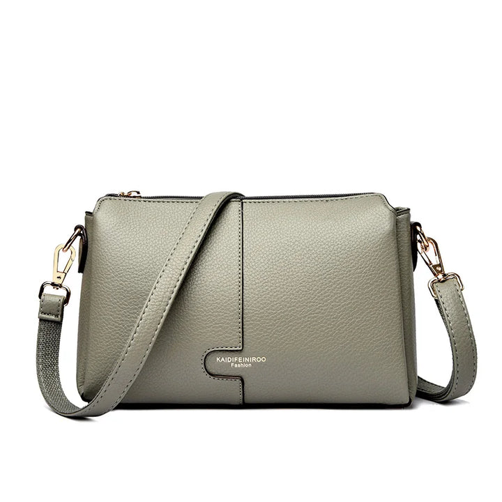 Women’s Soft Leather-Look Shoulder Bag | Elegant Summer Crossbody