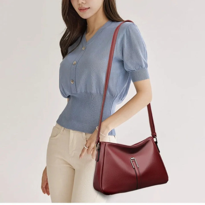 Women’s Luxury Soft Shoulder Bag | حقيبة كتف نسائية فاخرة
