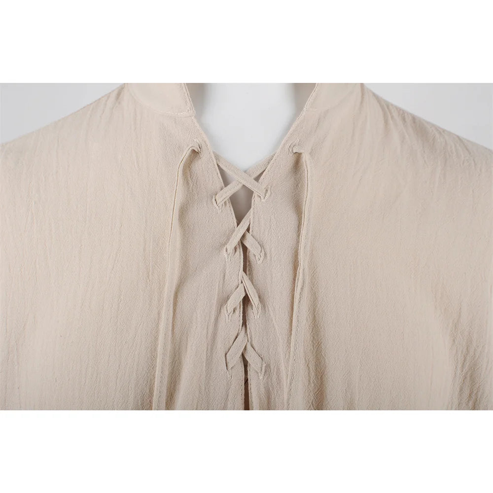 Men’s Cotton Linen Vintage Shirt | Relaxed Summer Style