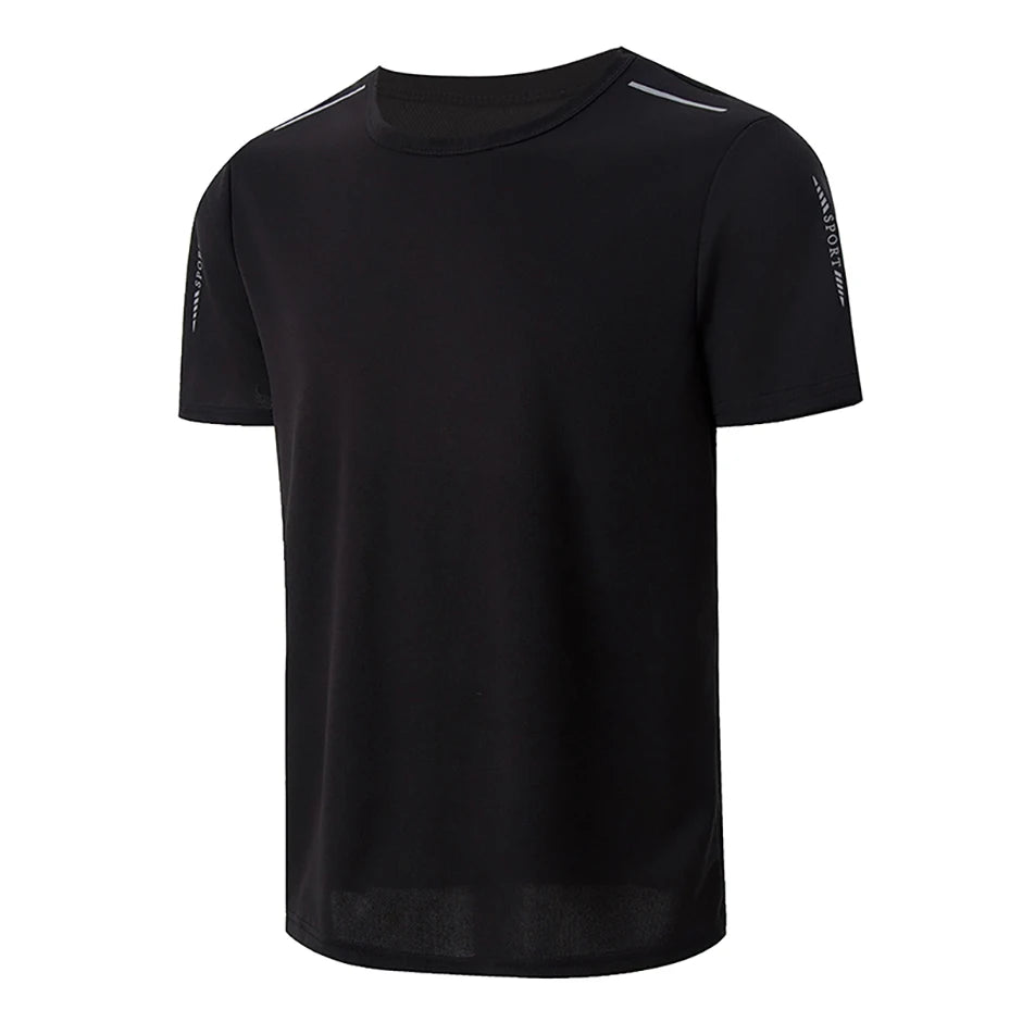 Men’s Quick-Dry Reflective Sports T-Shirt 1/4 Pack | تيشيرت رياضي رجالي سريع الجفاف فردي أو ٤ قطع