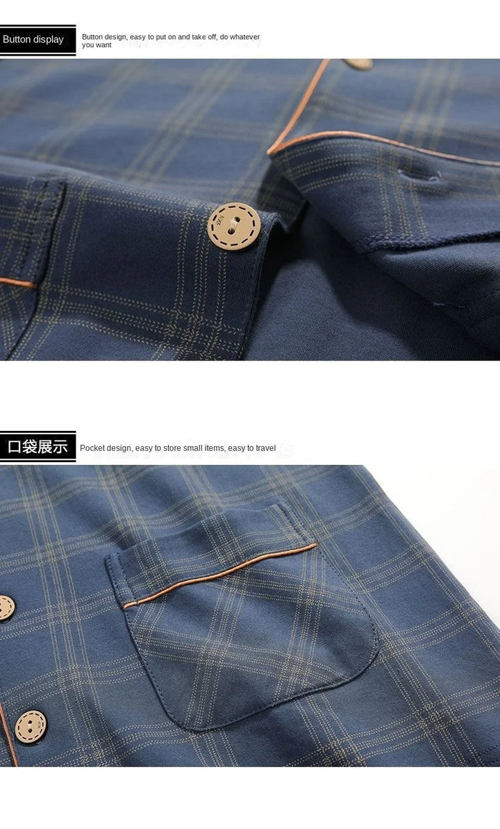 Men’s Cotton Pajamas Set | Comfortable Everyday Sleepwear