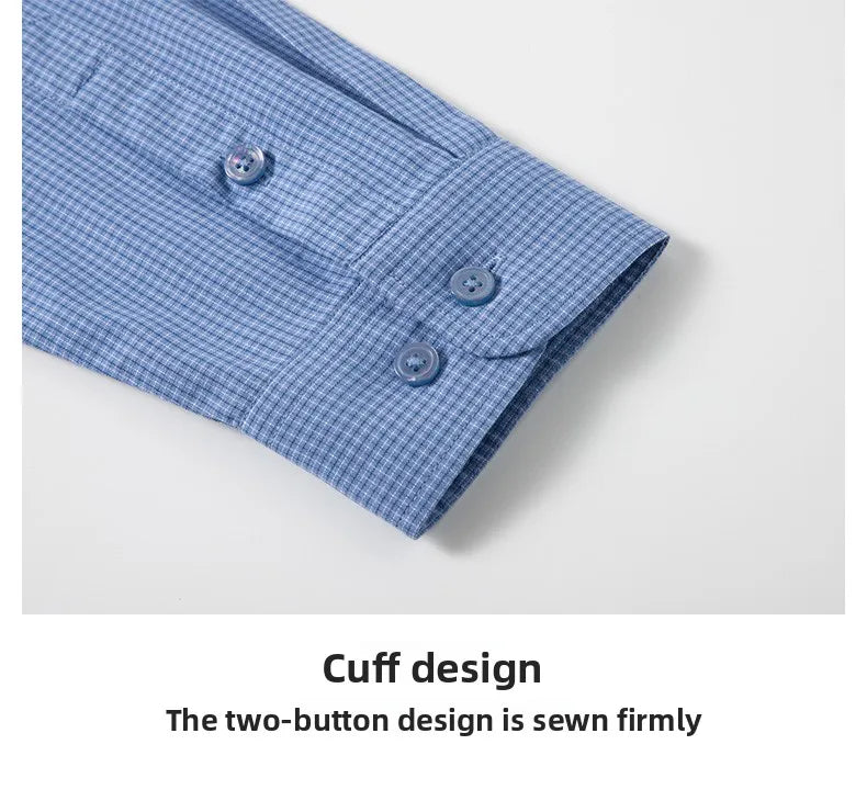 Men’s Plaid Cotton Shirt | Smart Casual Everyday Style