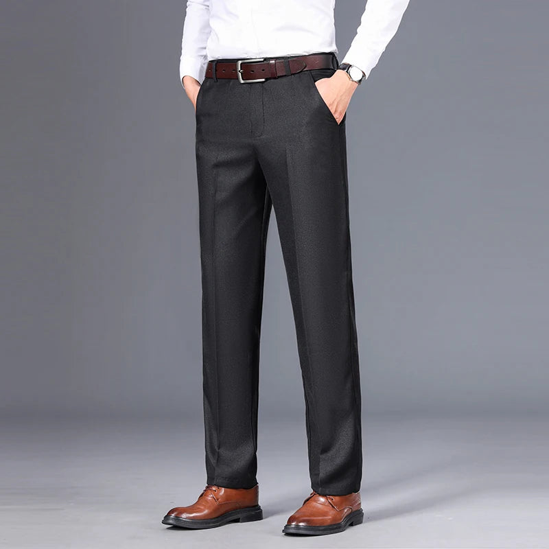 Men’s Business Casual Trousers | Straight Regular Fit